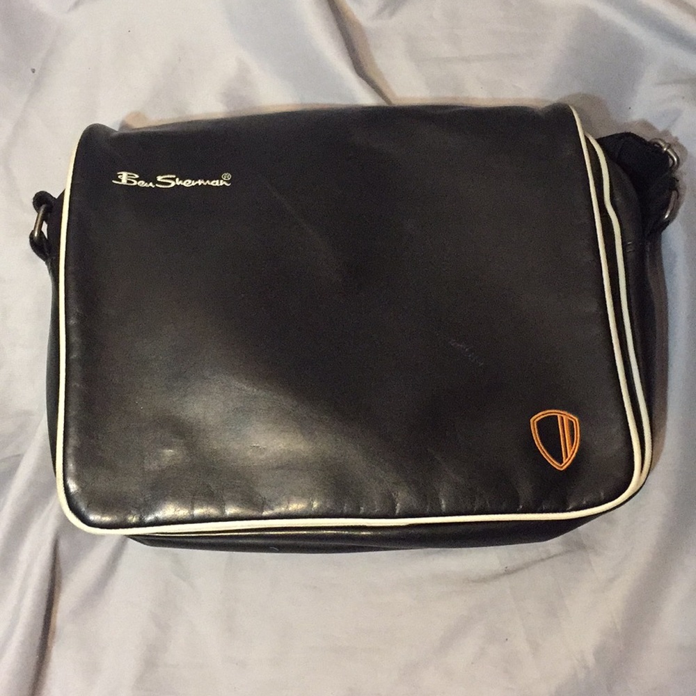 Ben Sherman Black Laptop Bag